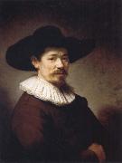 REMBRANDT Harmenszoon van Rijn Portrait of Herman Doomer oil painting on canvas